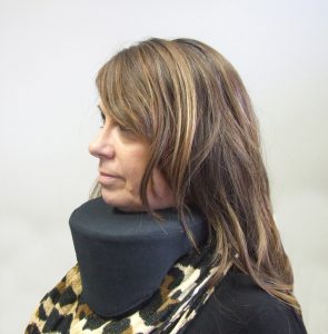 chin support with neck strap